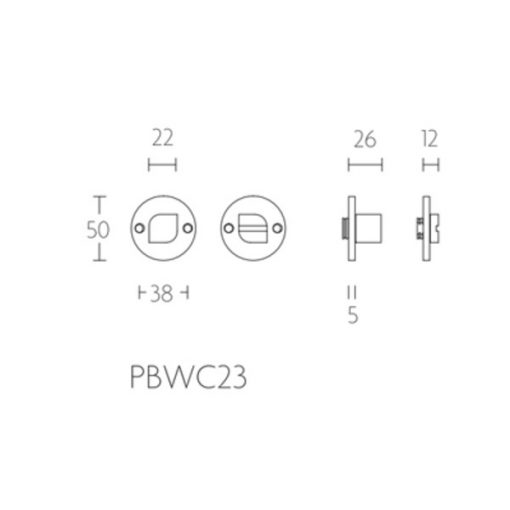 Piet Boon TWO toiletgarnituur PBWC23 - Afbeelding 2