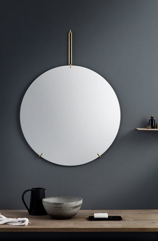 Moebe wall mirror messing Ø30 - Afbeelding 5