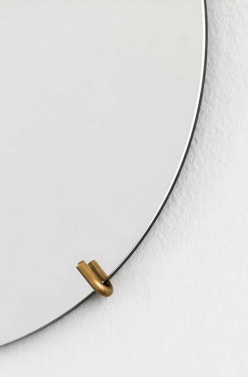 Moebe wall mirror messing Ø30 - Afbeelding 4