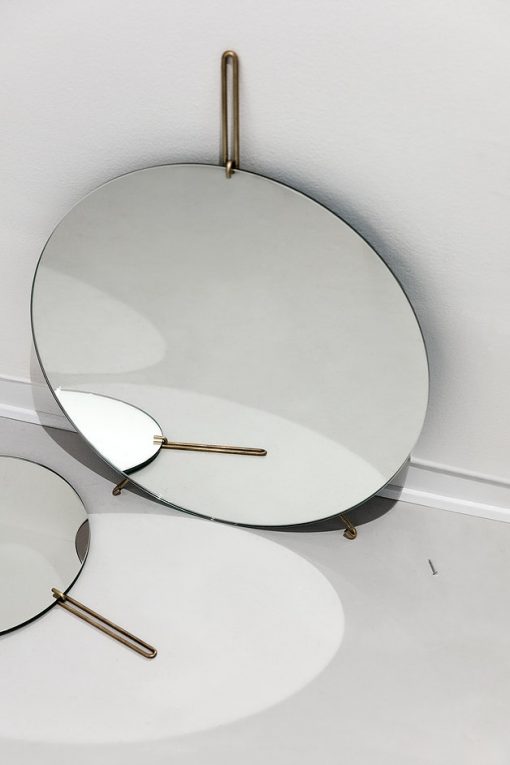 Moebe wall mirror messing Ø30 - Afbeelding 2