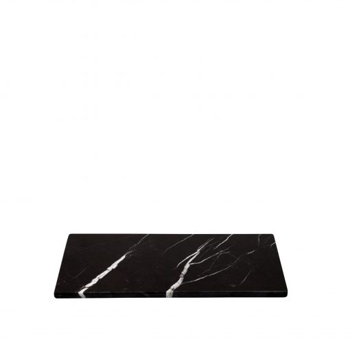 Stoned Marble Zwarte Tray 15x30 cm - Afbeelding 2