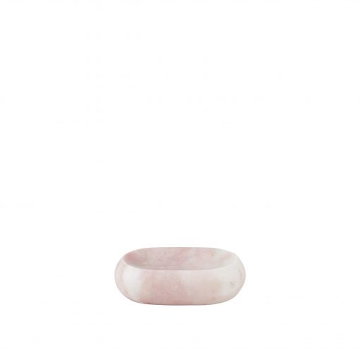 Stoned Marble Roze Marmeren Zeepschaal - Afbeelding 2