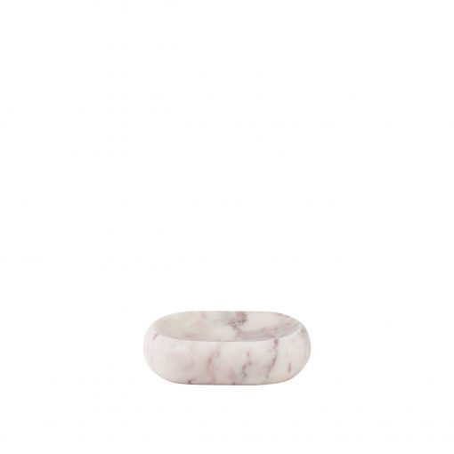 Stoned Marble Roze Marmeren Zeepschaal - Afbeelding 3