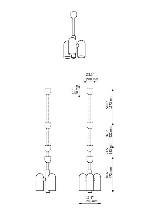 Schwung Odyssey Hanglamp 3 - Afbeelding 7