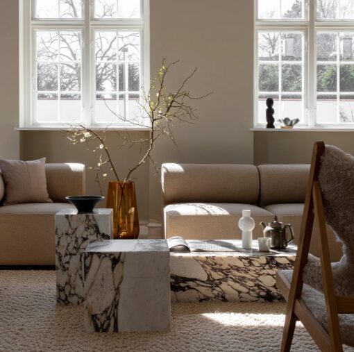 Audo Plinth low marble table - Image 4