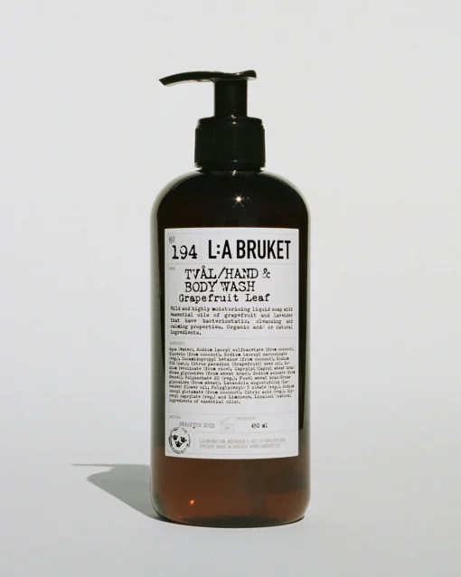 L:A Bruket Liquid Soap Grapefruit Leaf