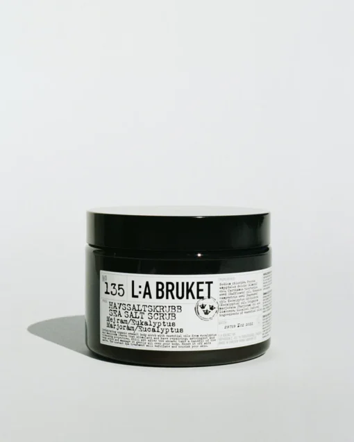 L:A Bruket zeezout scrub Marjolein|Eucalyptus