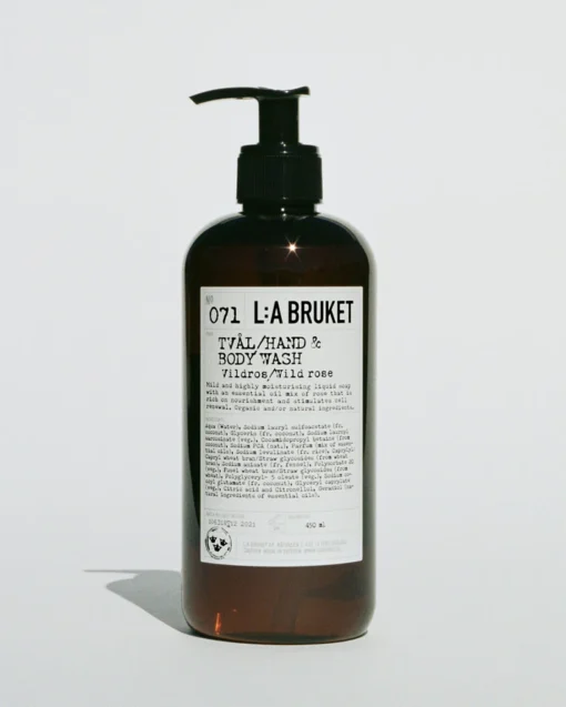 L:A Bruket Liquid Soap Wild Rose