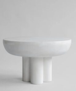 101 Copenhagen Crown table low bone white