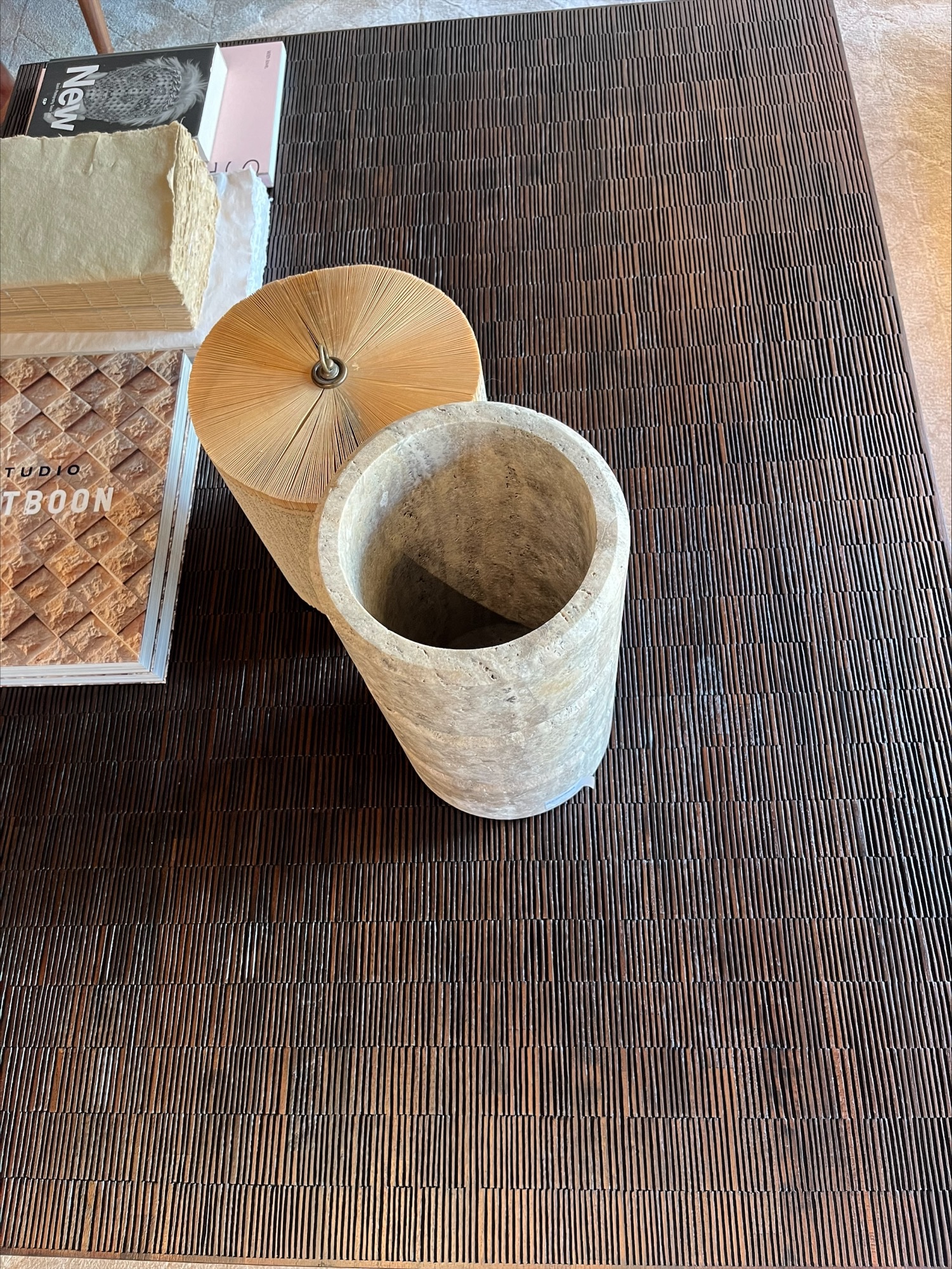 Ethnicraft salontafel Grooves - Afbeelding 4
