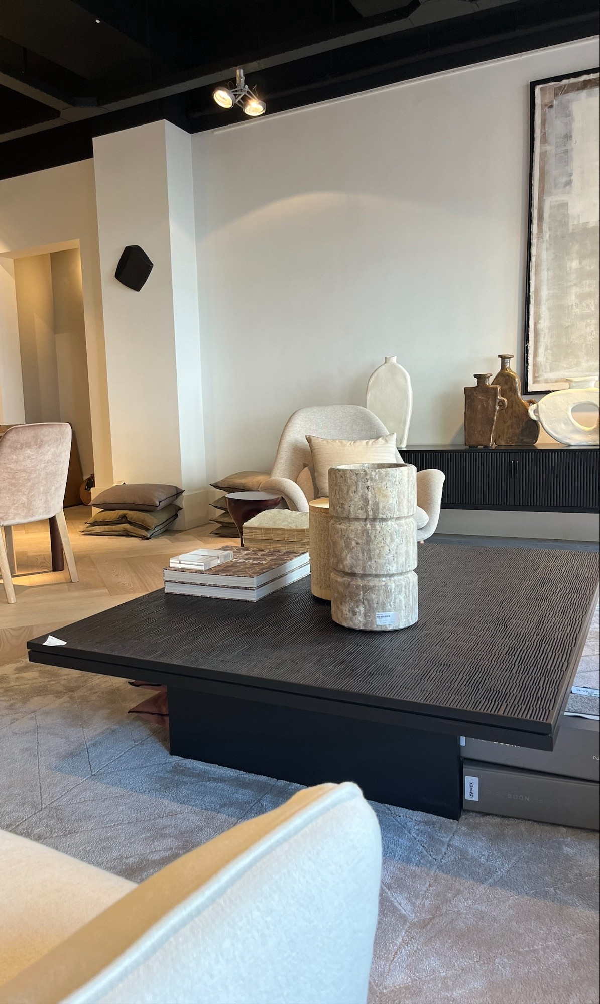 Ethnicraft salontafel Grooves - Afbeelding 3